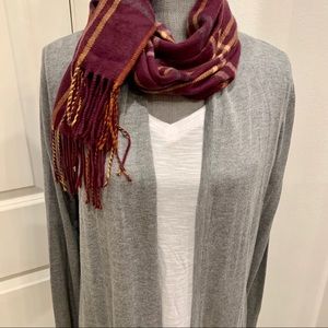 Philosophy Mist Grey Heather L/S Cardigan